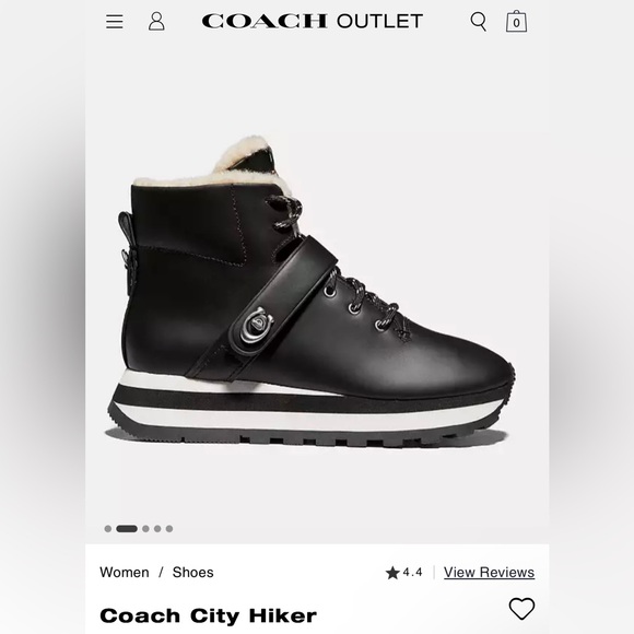 Out of stock Coach city hiker boots - Picture 15 of 17